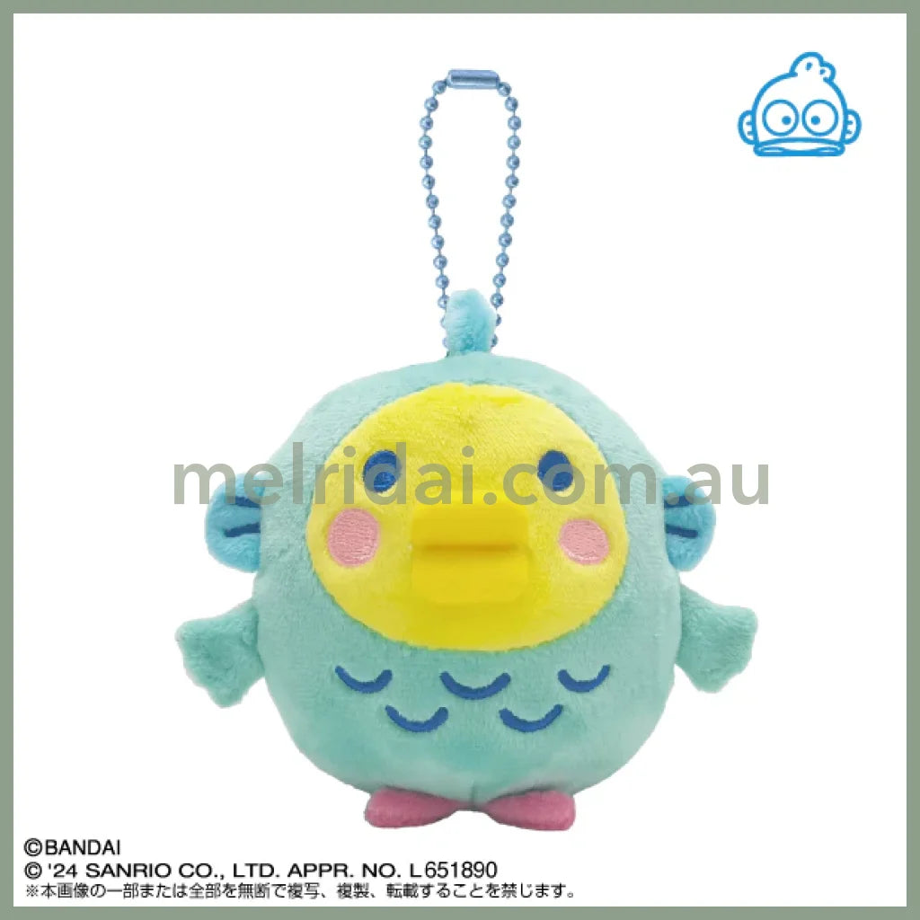 Tamagotchi Uni X Sanrio | Plush Mascot Holder Keychain Hangyodon & Sebiretchi 11.5×8×11Cm