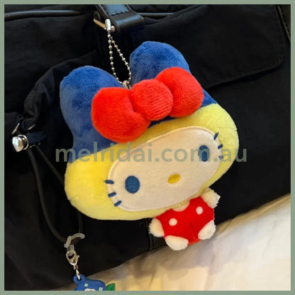 Tamagotchi x Sanrio | Mamechi x Hello Kitty Ball Chain Keychain Mascot Holder Bag Charm 100mm Approx.