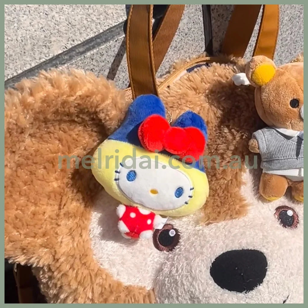 Tamagotchi x Sanrio | Mamechi x Hello Kitty Ball Chain Keychain Mascot Holder Bag Charm 100mm Approx.