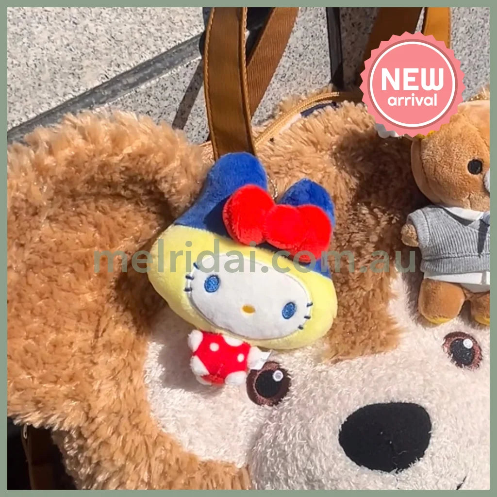 Tamagotchi x Sanrio | Mamechi x Hello Kitty Ball Chain Keychain Mascot Holder Bag Charm 100mm Approx.