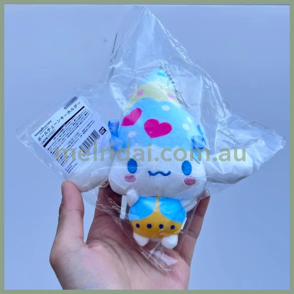 Tamagotchi x Sanrio | Moriritchi x Cinnamoroll Ball Chain Keychain Mascot Holder Bag Charm 100mm Approx.