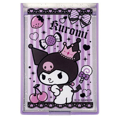 SANRIO | Kuromi Mirror H57×W83×D7mm (My Melody 50th Anniversary & Kuromi 20th Anniversary/Black Pink Party)