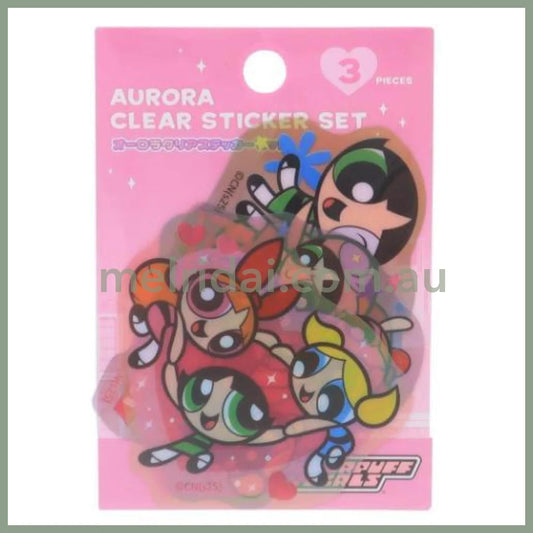 The Powerpuff Girls | Aurora Clear Sticker Set 68x60mm (A)