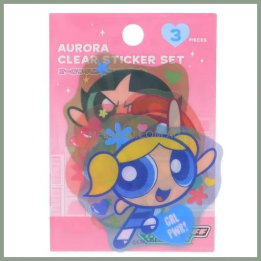 The Powerpuff Girls | Aurora Clear Sticker Set 68x60mm (B)
