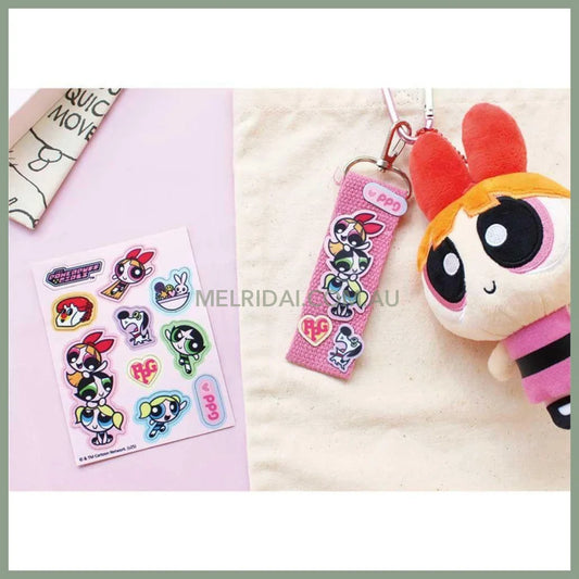 The Powerpuff Girls | Custom Patch Strap Bag Charm Keychain 8 x 150 x 190mm