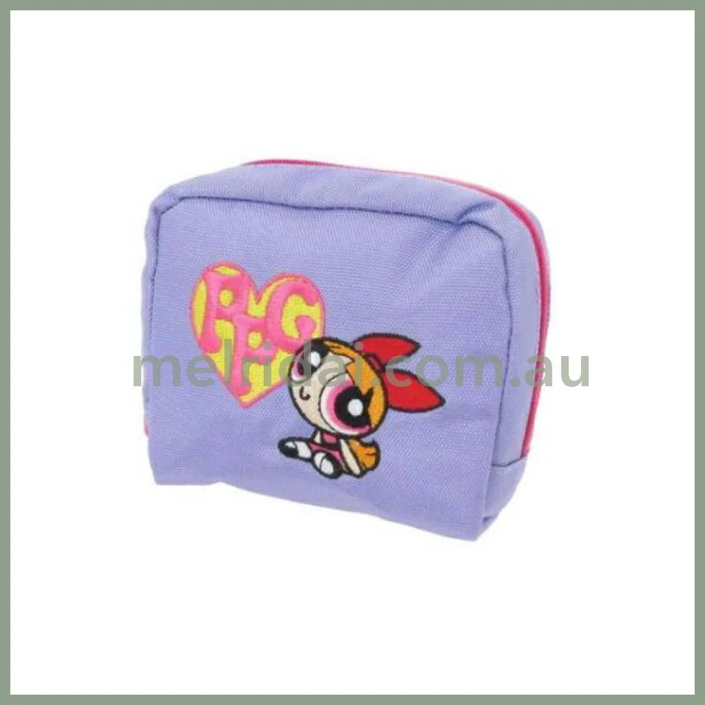 The Powerpuff Girls | Embroidery Mini Pouch 110X95X40Mm Blossom 花花