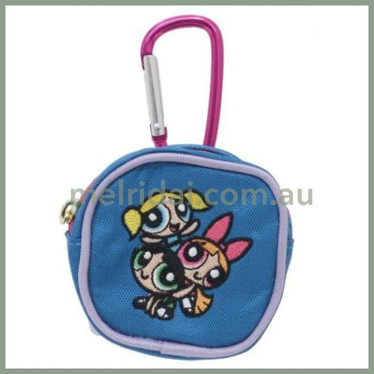The Powerpuff Girls | Mini Embroidery Pouch 6×6×3.5cm (Blue)
