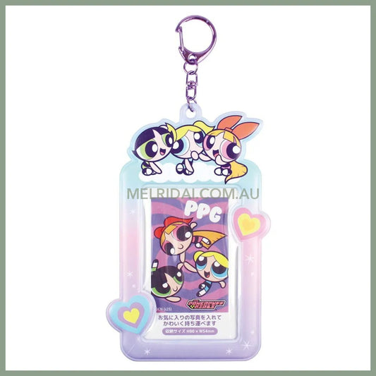 The Powerpuff Girls Photo Holder Keychain (All members)