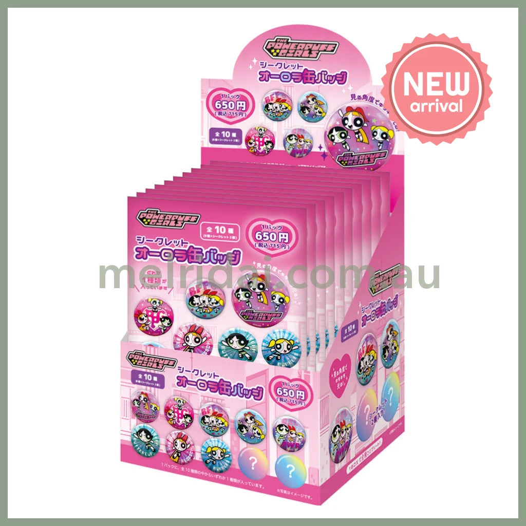 The Powerpuff Girls | Secret Aurora Can Badge Blind Box φ56×D5mm