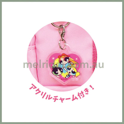 The Powerpuff Girls | Skuba-Style Pouch Boston Bag Pen Case Pen Pouch H85×W190×D55mm (Pink)