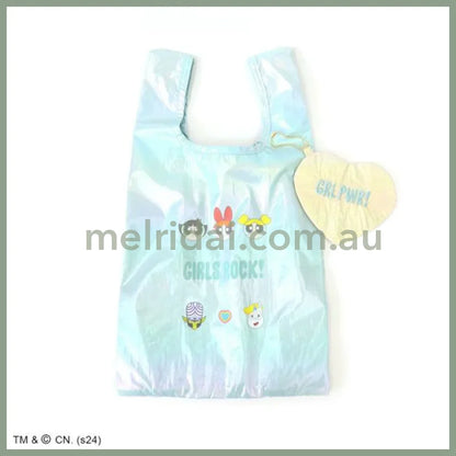 The Powerpuff Girls X Accommode | Foldable Eco Bag & Keychain 10Cm×10Cm×3Cm Blue
