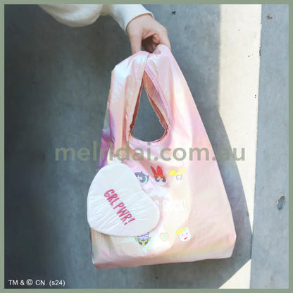 The Powerpuff Girls X Accommode | Foldable Eco Bag & Keychain 10Cm×10Cm×3Cm Pink