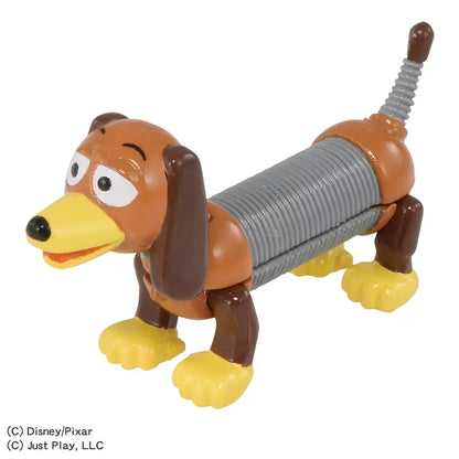Dream Tomica | Ride On Toy Story SP Slinky Dog & Cardboard 80x80x40mm