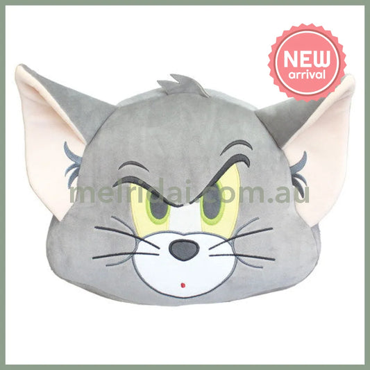 Tom and Jerry | Tom Face Die-cut Cushion 480×340×70mm