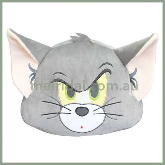 Tom and Jerry | Tom Face Die-cut Cushion 480×340×70mm