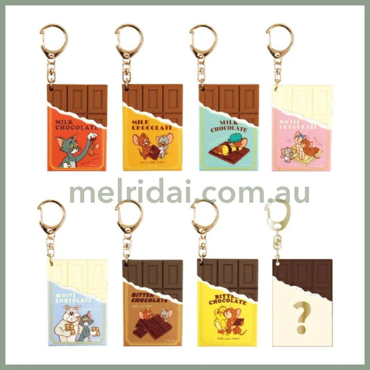 TOM and JERRY | Secret Chocolate-Shaped Keychain Blind Box H70 x W48 x D5mm