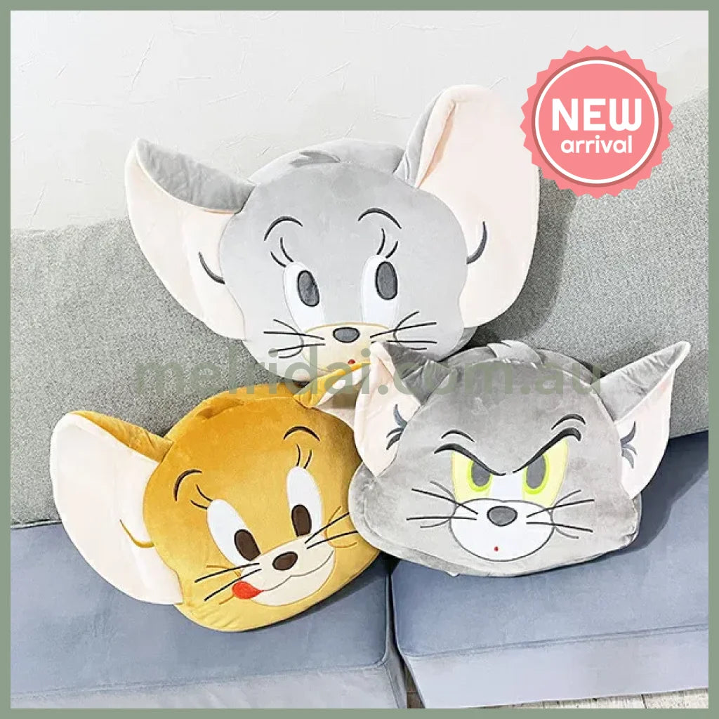 Tom and Jerry | Tuffy Face Die-cut Cushion 480×340×70mm