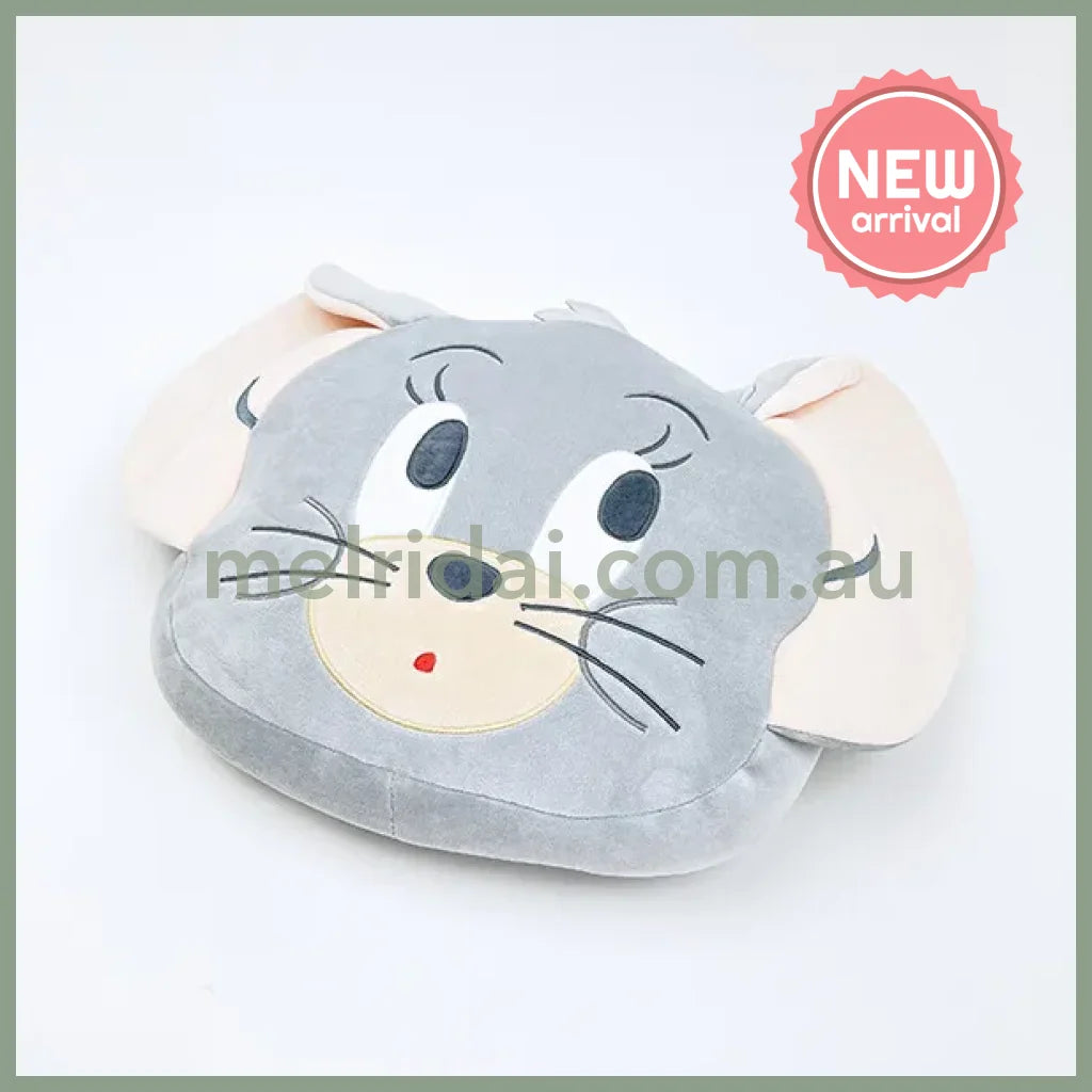 Tom and Jerry | Tuffy Face Die-cut Cushion 480×340×70mm