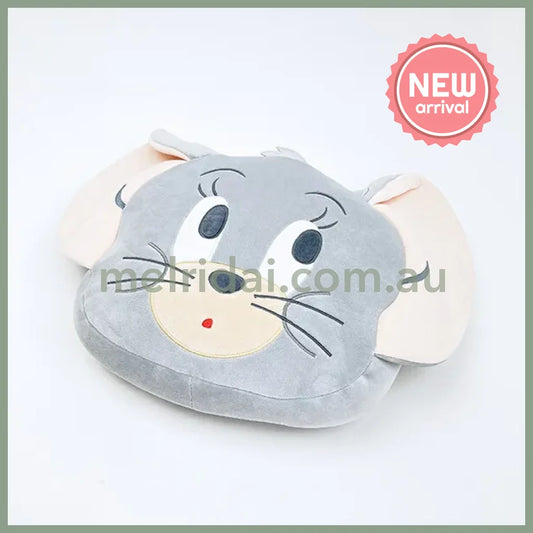 Tom and Jerry | Tuffy Face Die-cut Cushion 480×340×70mm