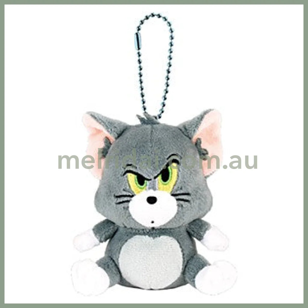 Tom & Jerry | Plush Keychain Mascot Holder Bag Charm H110×W90×D70mm (Tom)