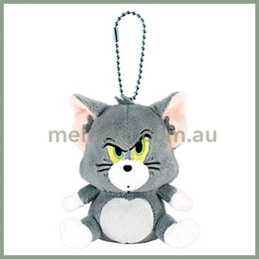 Tom & Jerry | Plush Keychain Mascot Holder Bag Charm H110×W90×D70mm (Tom)