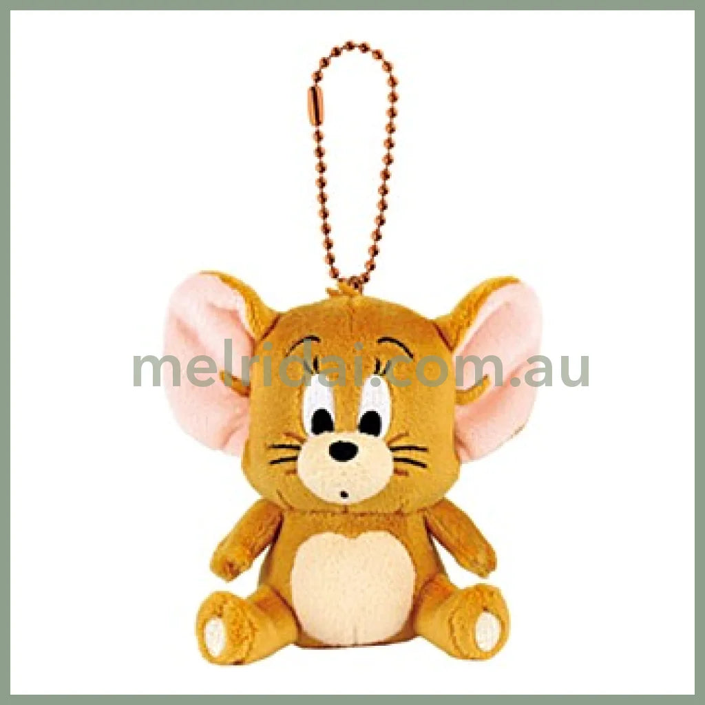 Tom & Jerry | Plush Keychain Mascot Holder Bag Charm H110×W90×D70mm (Jerry)