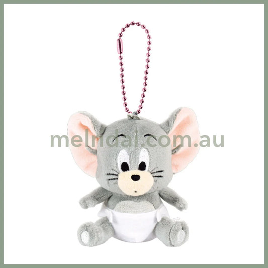Tom & Jerry | Plush Keychain Mascot Holder Bag Charm H110×W90×D70mm (Tuffy)