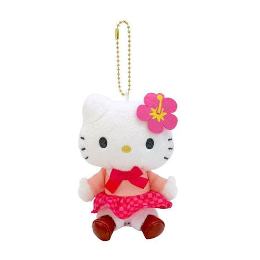 SANRIO | Hello Kitty Heisei Kogal PK Mascot Holder Plush Keychain 10cm Approx. (50th Anniversary)