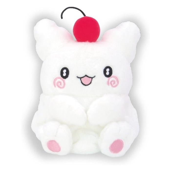 SANRIO | Plush Doll Toy Hanamaru Ghost Fuwakuta with Cherry 15×14.5×12cm