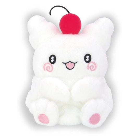 SANRIO | Plush Doll Toy Hanamaru Ghost Fuwakuta with Cherry 15×14.5×12cm