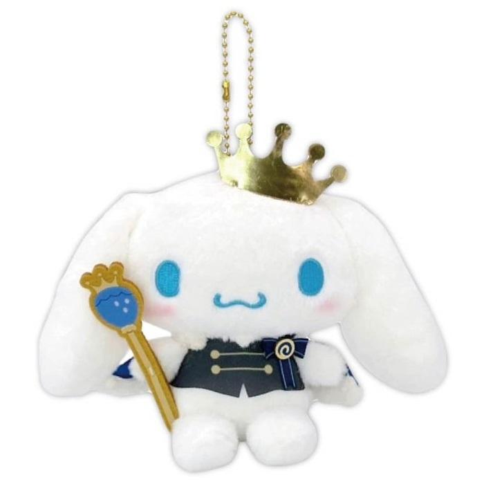 SANRIO | Cinnamoroll Mascot Holder Bag Charm Plush Keychain 125×80×160mm (Fragaria Memories Knight)