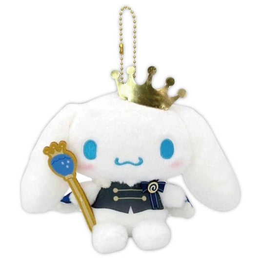 SANRIO | Cinnamoroll Mascot Holder Bag Charm Plush Keychain 125×80×160mm (Fragaria Memories Knight)