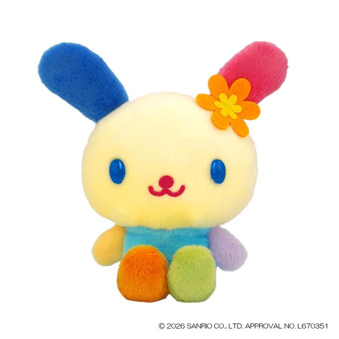 SANRIO | Usahana Fluffy Plush Toy Plush Doll 185×195×90mm (FUWAKUTA)