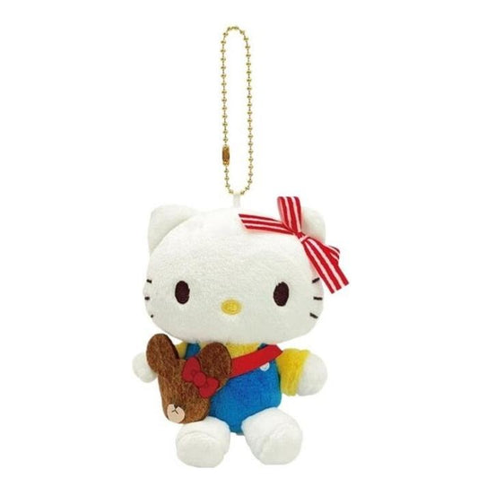 Sanrio × The Bear's School | Hello Kitty Mascot Holder Bag Charm Keychain 100x80x50mm