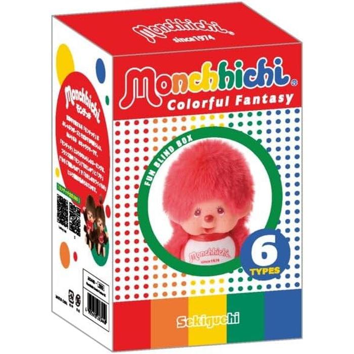 Monchhichi | Colorful Fantasy Secret Keychain Bag Charm Blind Box 135×85×55mm (Randomly Shipped)