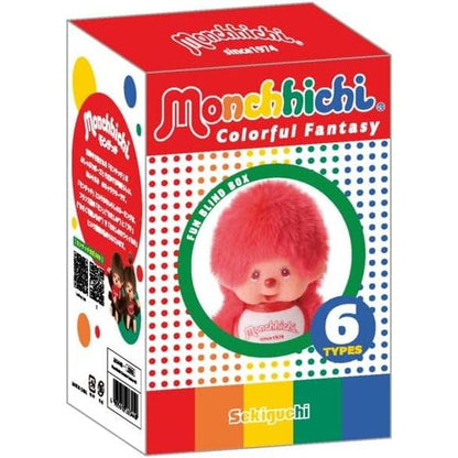 Monchhichi | Colorful Fantasy Secret Keychain Bag Charm Blind Box 135×85×55mm (Randomly Shipped)