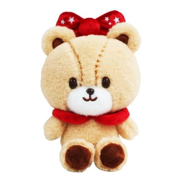 Sanrio | Tiny Chum Plush Doll 11.0 X 14.0 23.0Cm (Kitty Is Always By Your Side) 日本三丽鸥 凯蒂猫的小熊 毛绒玩偶/公仔