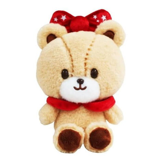 Sanrio | Tiny Chum Plush Doll 11.0 X 14.0 23.0Cm (Kitty Is Always By Your Side) 日本三丽鸥 凯蒂猫的小熊 毛绒玩偶/公仔