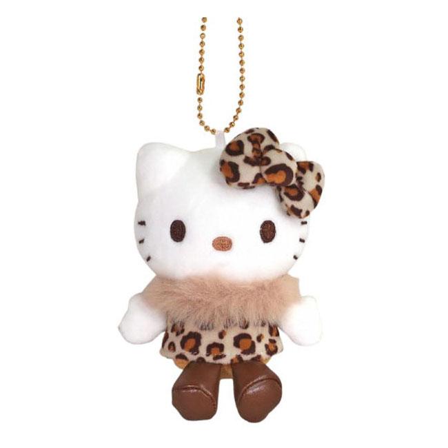 SANRIO | Hello Kitty Animal BR Mascot Holder Plush Keychain 10cm Approx. (50th Anniversary)