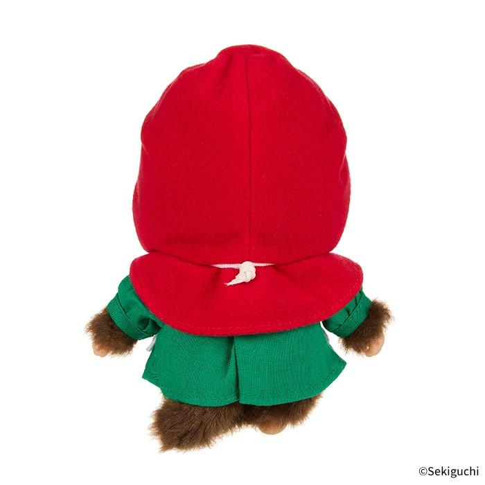 Monchhichi | Bebichhichi Plush Toy Plush Doll 135×100×70mm (Revival Dance Party Little Red Riding Hood)