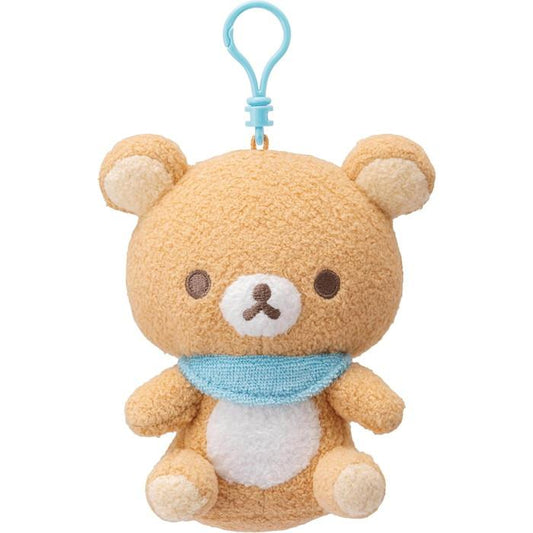 SAN-X | Rilakkuma Mini Plush Holder Keychain Bag Charm with Bell
