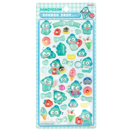 Bonbon Drop | Sanrio Hangyodon Seal 3D Sticker 95×170×5mm