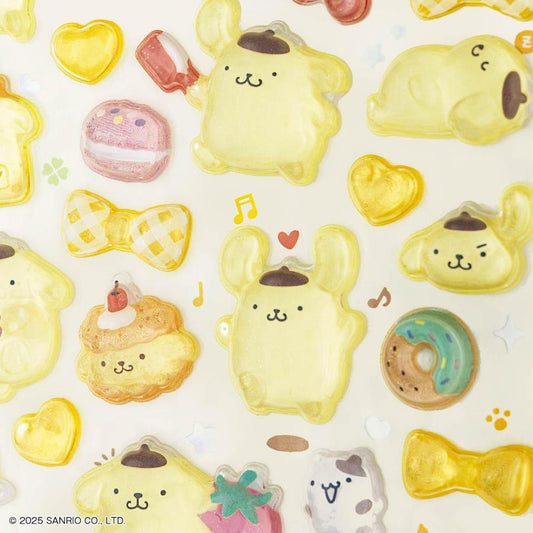 Bonbon Drop | Sanrio Pompompurin Pom Pom Purin Seal 3D Sticker 95×170×5mm