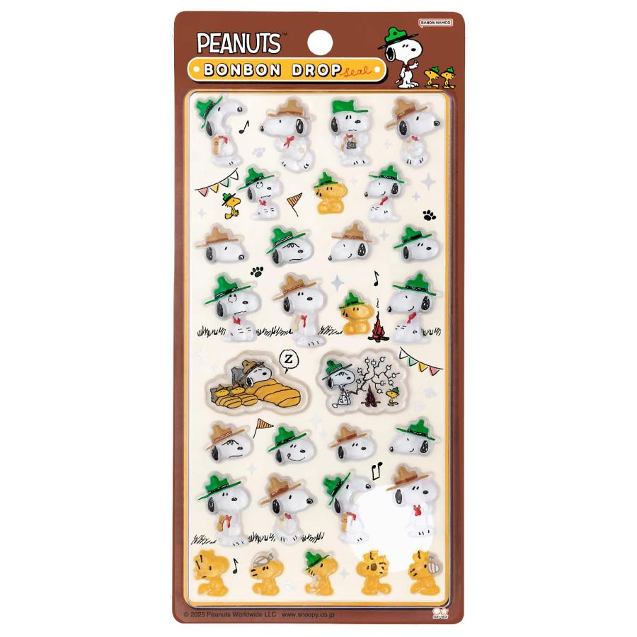 Bonbon Drop | Peanuts Snoopy Seal 3D Sticker 95×170×5mm