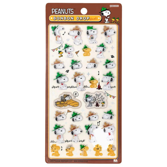 Bonbon Drop | Peanuts Snoopy Seal 3D Sticker 95×170×5mm