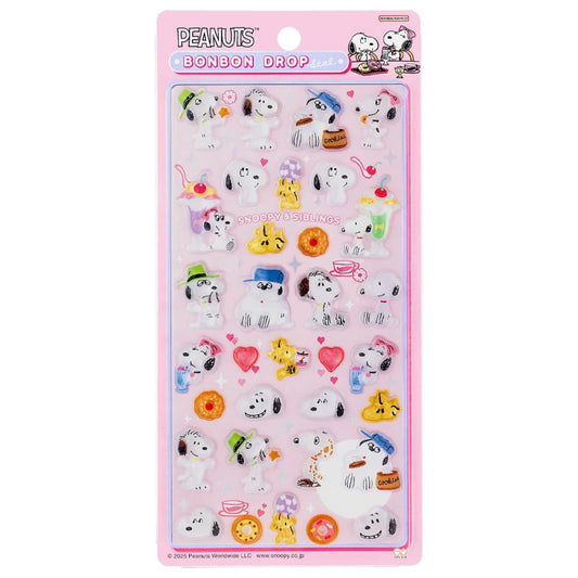 Bonbon Drop | Peanuts Snoopy Seal 3D Sticker 95×170×5mm