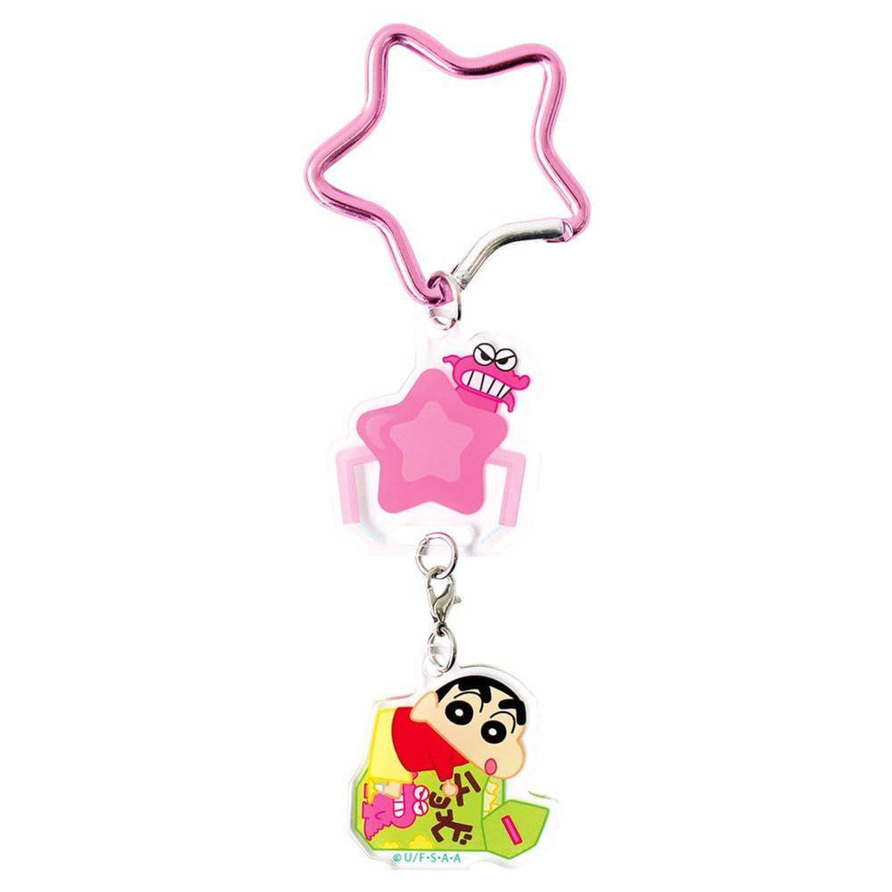 Crayon Shin-chan | Swaying Acrylic Keychain with Star Carabiner 0.4 x 4.2 x 4.8cm (Chocobi)