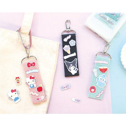 SANRIO | Custom Patch Strap Bag Charm Keychain 8 x 150 x 190mm (Cinnamoroll)