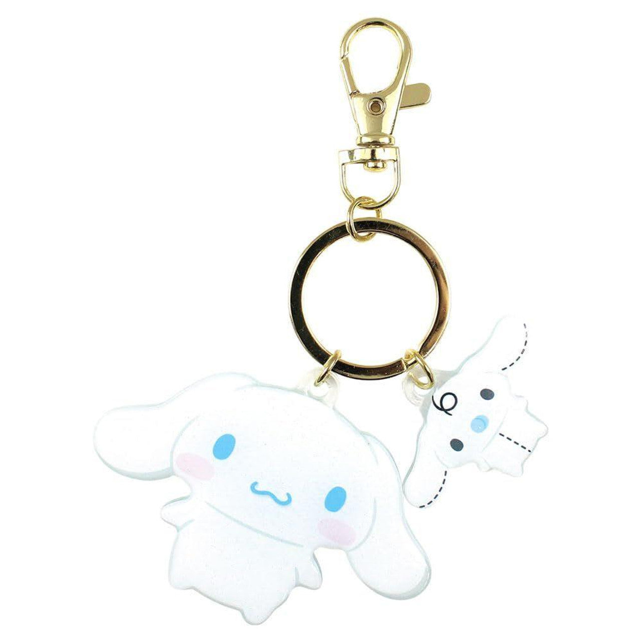 SANRIO | Cinnamoroll Die-Cut Twin Key Holder Keychian 13x79x87mm
