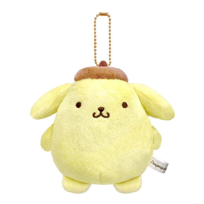 SANRIO | Pompompurin Pom Pom Purin Plush Mascot Holder Plush Keychain Bag Charm H12 x W8 x D5cm